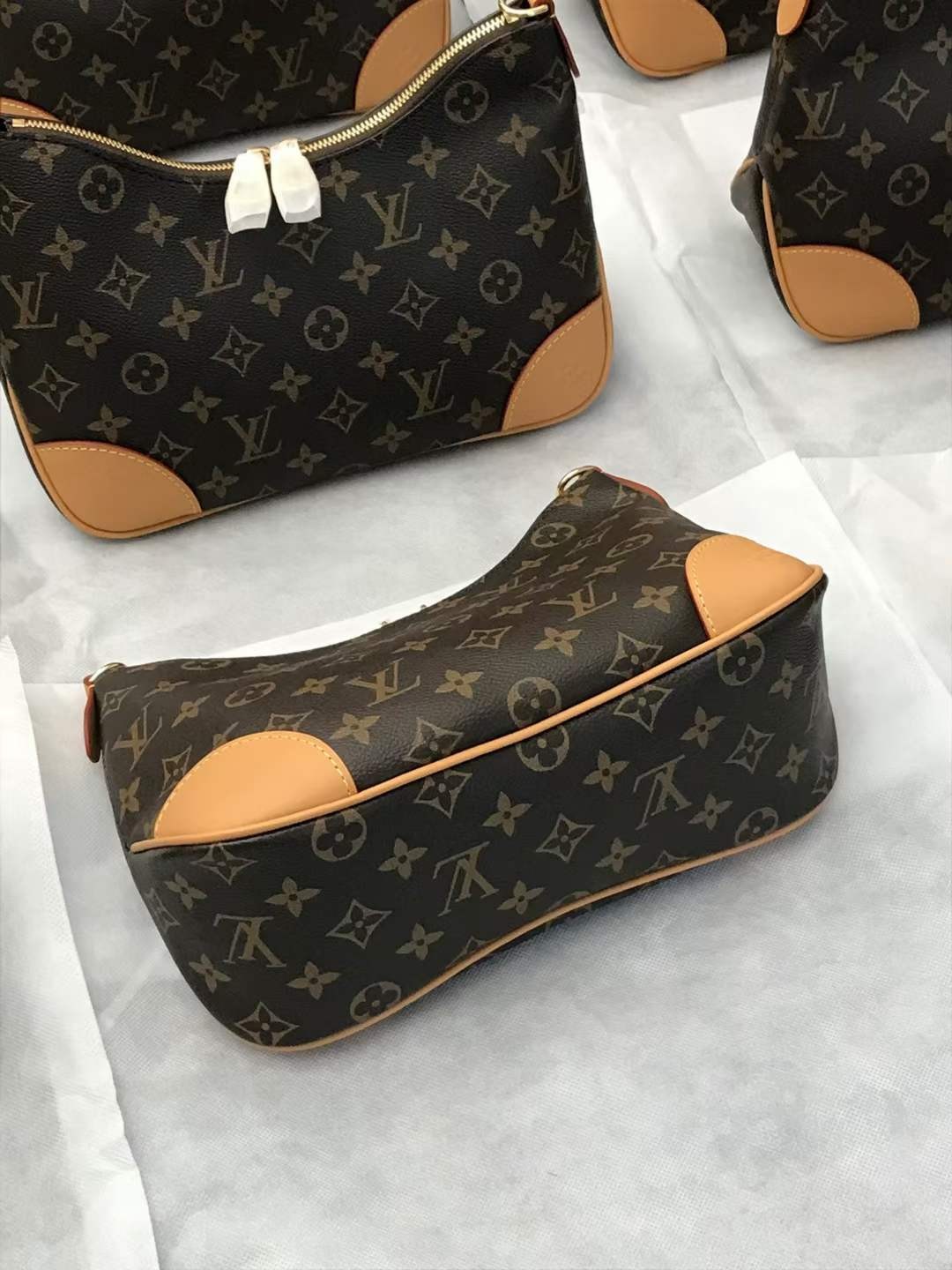 Louis Vuitton M45832 croissant with yellow leather Boulogne top replica handbags Lot Inspection (2022 Special)-Best Quality designer Bag Review, and online shopping, designer bag ru