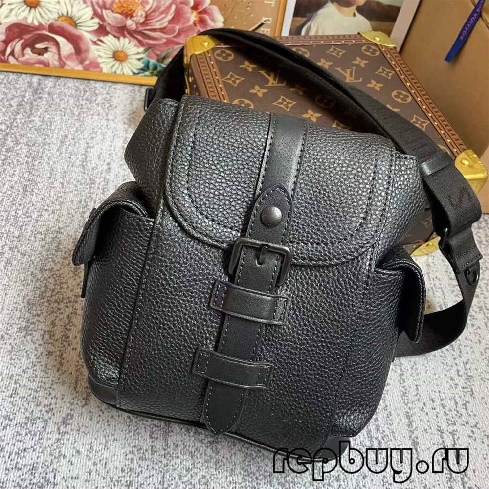 Louis Vuitton CHRISTOPHER M58495 black Best quality replica bag (2022 updated)-Best Quality designer Bag Review, and online shopping, designer bag ru