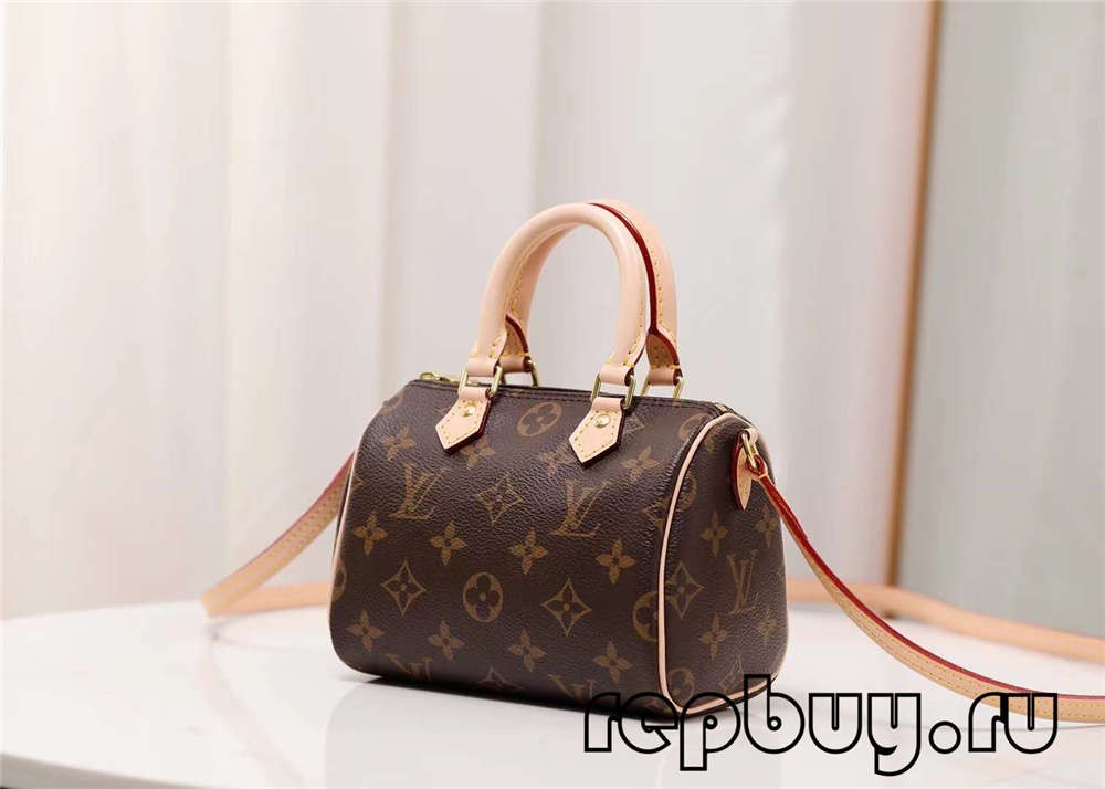 Louis Vuitton M81085 Nano Speedy 16cm top quality replica bags（2022 Updated）-Best Quality designer Bag Review, and online shopping, designer bag ru