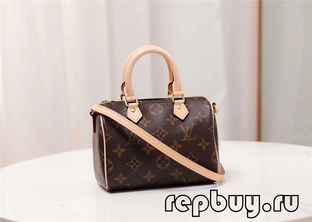 Louis Vuitton M81085 Nano Speedy 16cm top quality replica bags（2022 Updated）-Best Quality designer Bag Review, and online shopping, designer bag ru