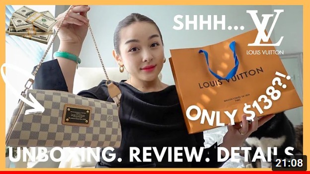 BEST LOUIS VUITTON DAMIER EVA | Affordable Luxury Item (2022 Latest)-Best Quality designer Bag Review, and online shopping, designer bag ru