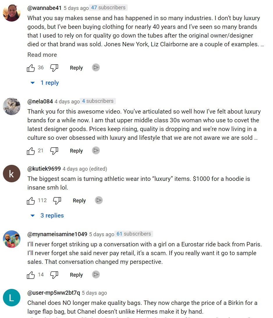 Why Luxury Brands Are A Big Waste Of Money（2023 Week 36）-Best Quality designer Bag Review, and online shopping, designer bag ru