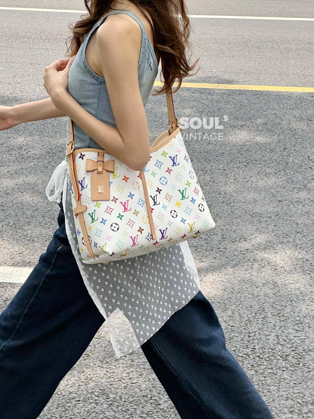 Shebag buys an Authentic Louis Vuitton Carryall white monogram bag(Oct 2025 updated)-Best Quality designer Bag Review, and online shopping, designer bag ru