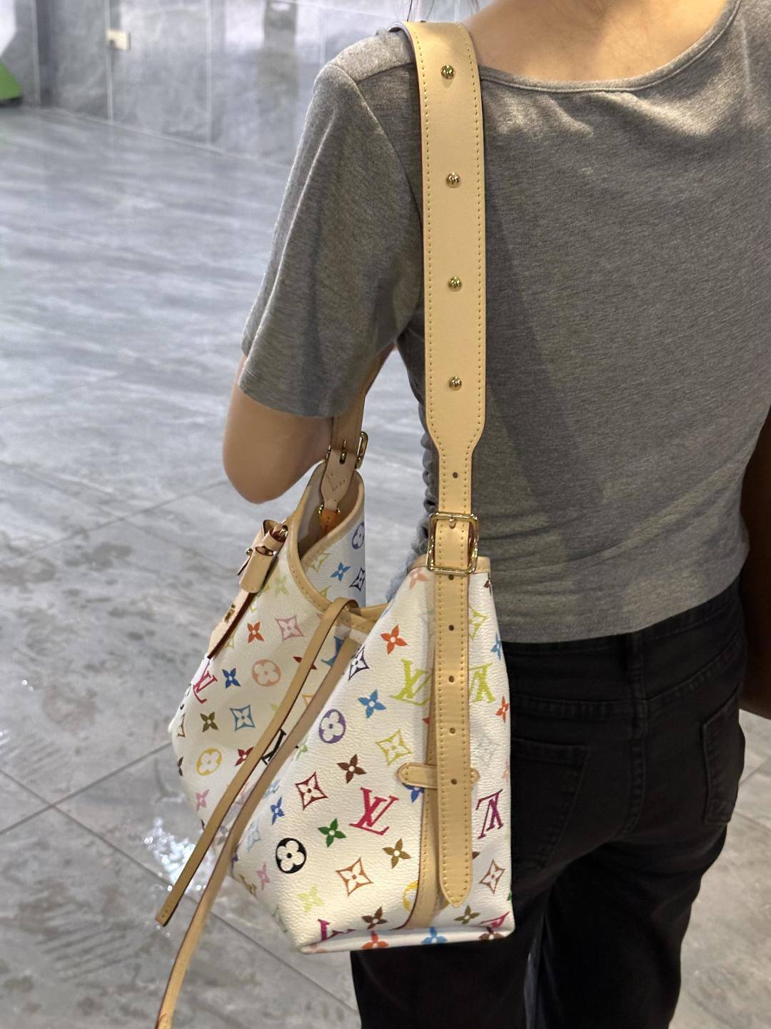Shebag buys an Authentic Louis Vuitton Carryall white monogram bag(Oct 2025 updated)-Best Quality designer Bag Review, and online shopping, designer bag ru