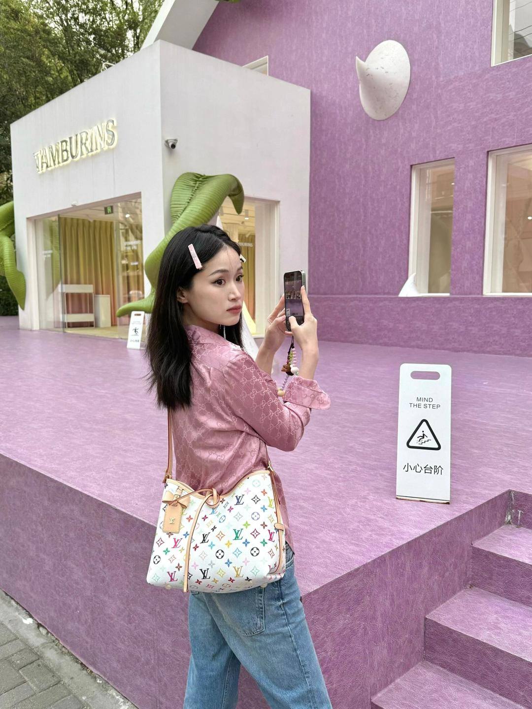 Shebag buys an Authentic Louis Vuitton Carryall white monogram bag(Oct 2025 updated)-Best Quality designer Bag Review, and online shopping, designer bag ru
