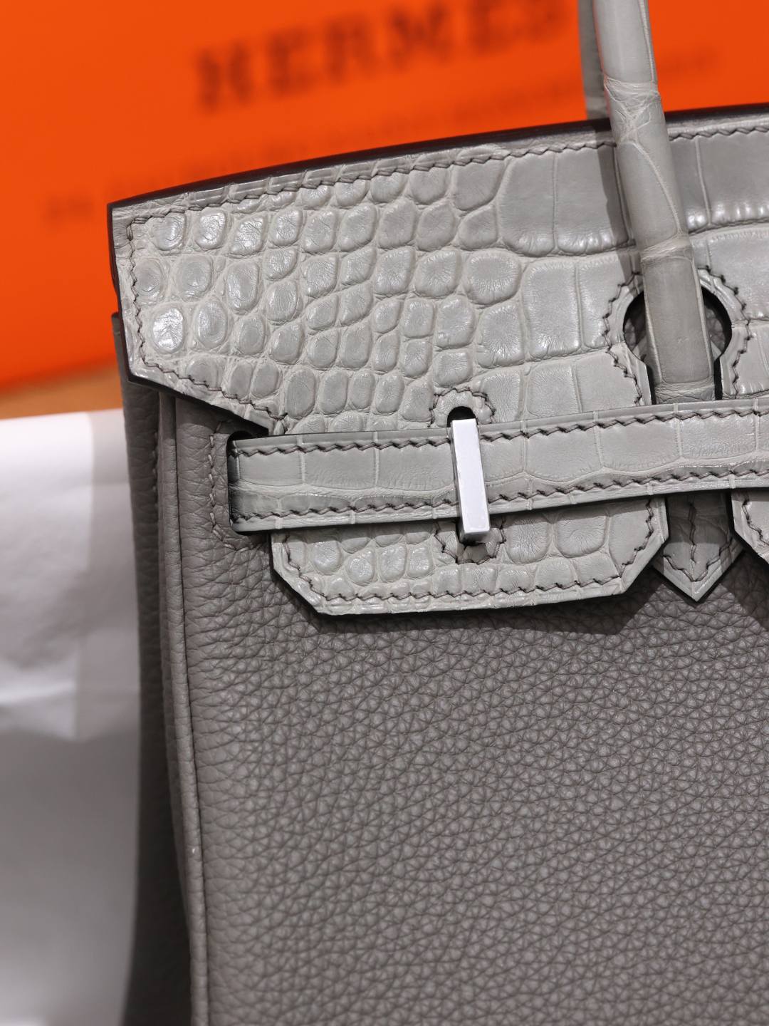 Shebag handmade Hermes Birkin 25 grey bag togo review(Oct 2025 updated)-Best Quality designer Bag Review, and online shopping, designer bag ru