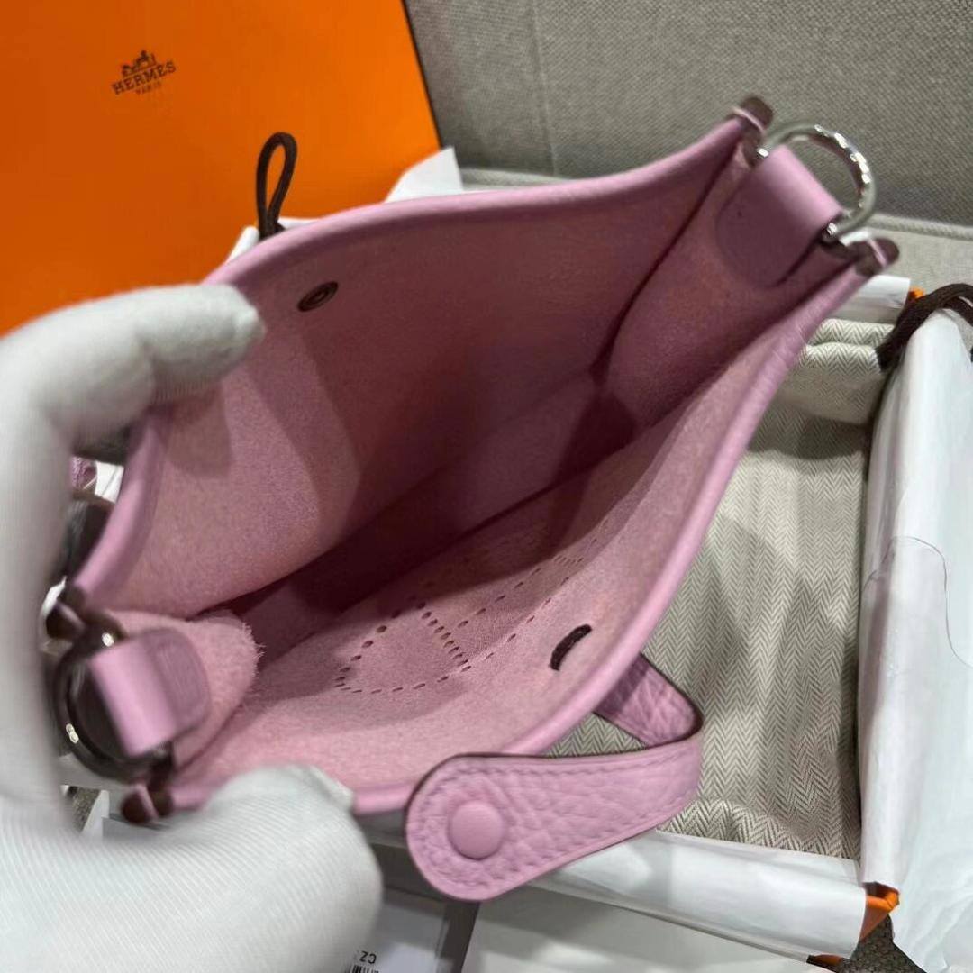 Shebag fully handmade Hermes Evelyne 19 new color bag review(Nov 2025 updated)-Best Quality designer Bag Review, and online shopping, designer bag ru