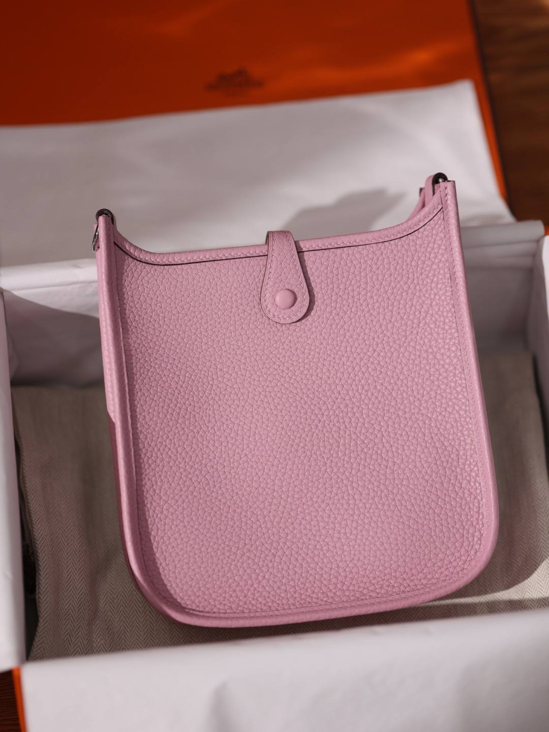 Shebag fully handmade Hermes Evelyne 19 new color bag review(Nov 2025 updated)-Best Quality designer Bag Review, and online shopping, designer bag ru