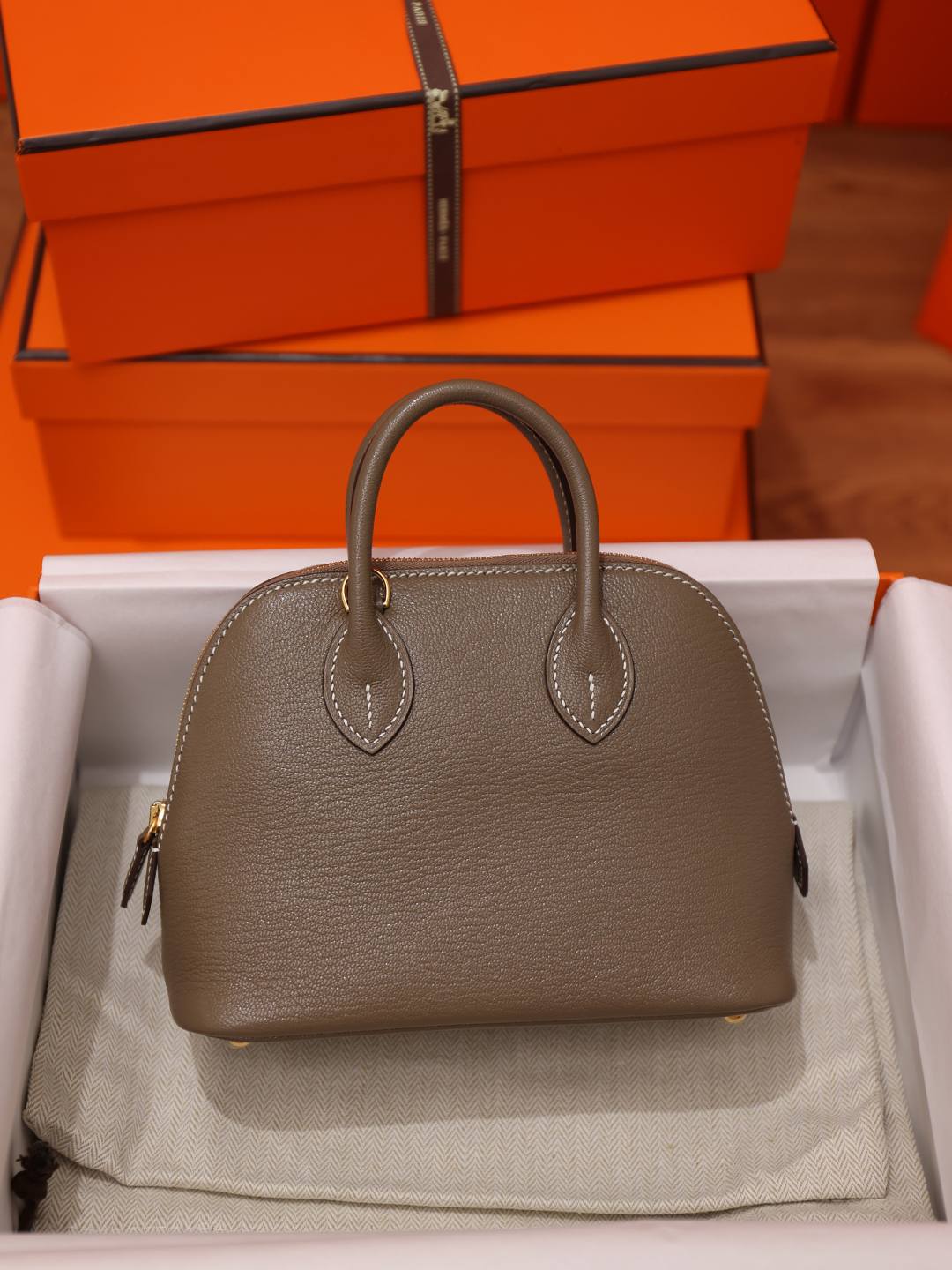 Shebag fully handmade Hermes bowling bag(Nov 2025 updated)-Best Quality designer Bag Review, and online shopping, designer bag ru