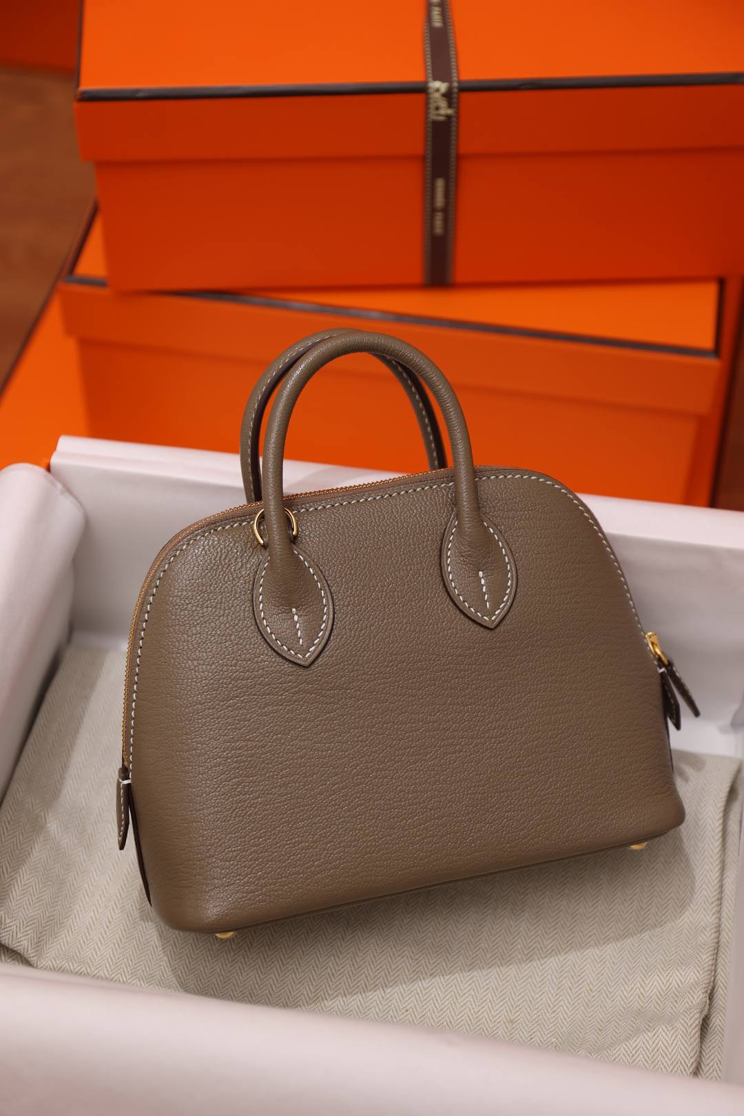 Shebag fully handmade Hermes bowling bag(Nov 2025 updated)-Best Quality designer Bag Review, and online shopping, designer bag ru