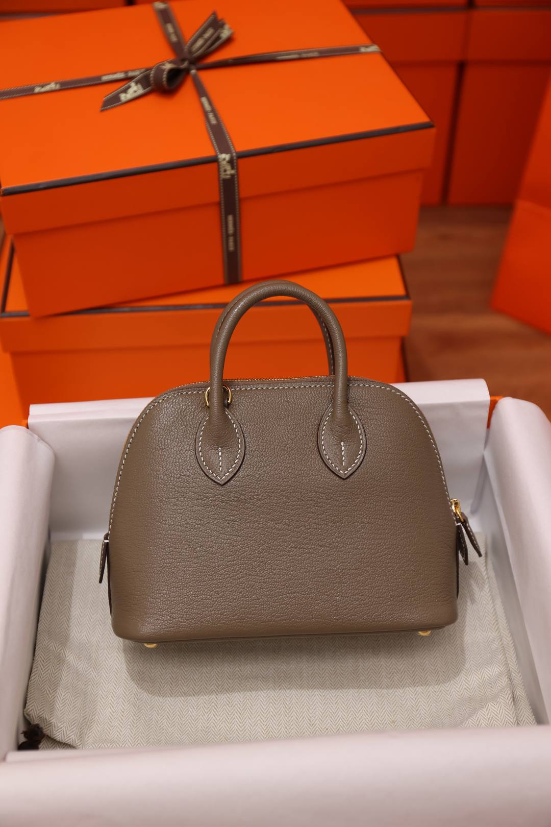 Shebag fully handmade Hermes bowling bag(Nov 2025 updated)-Best Quality designer Bag Review, and online shopping, designer bag ru
