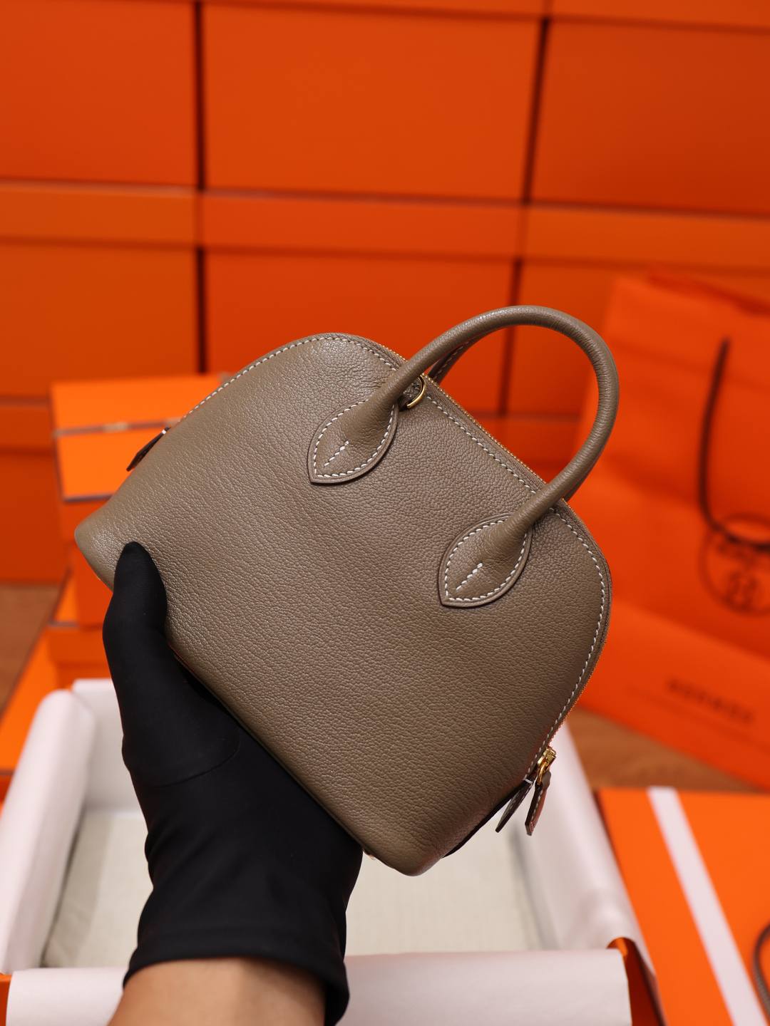 Shebag fully handmade Hermes bowling bag(Nov 2025 updated)-Best Quality designer Bag Review, and online shopping, designer bag ru