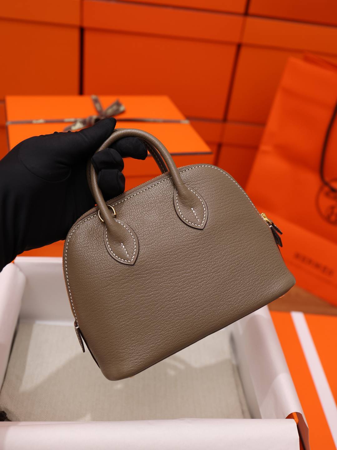 Shebag fully handmade Hermes bowling bag(Nov 2025 updated)-Best Quality designer Bag Review, and online shopping, designer bag ru
