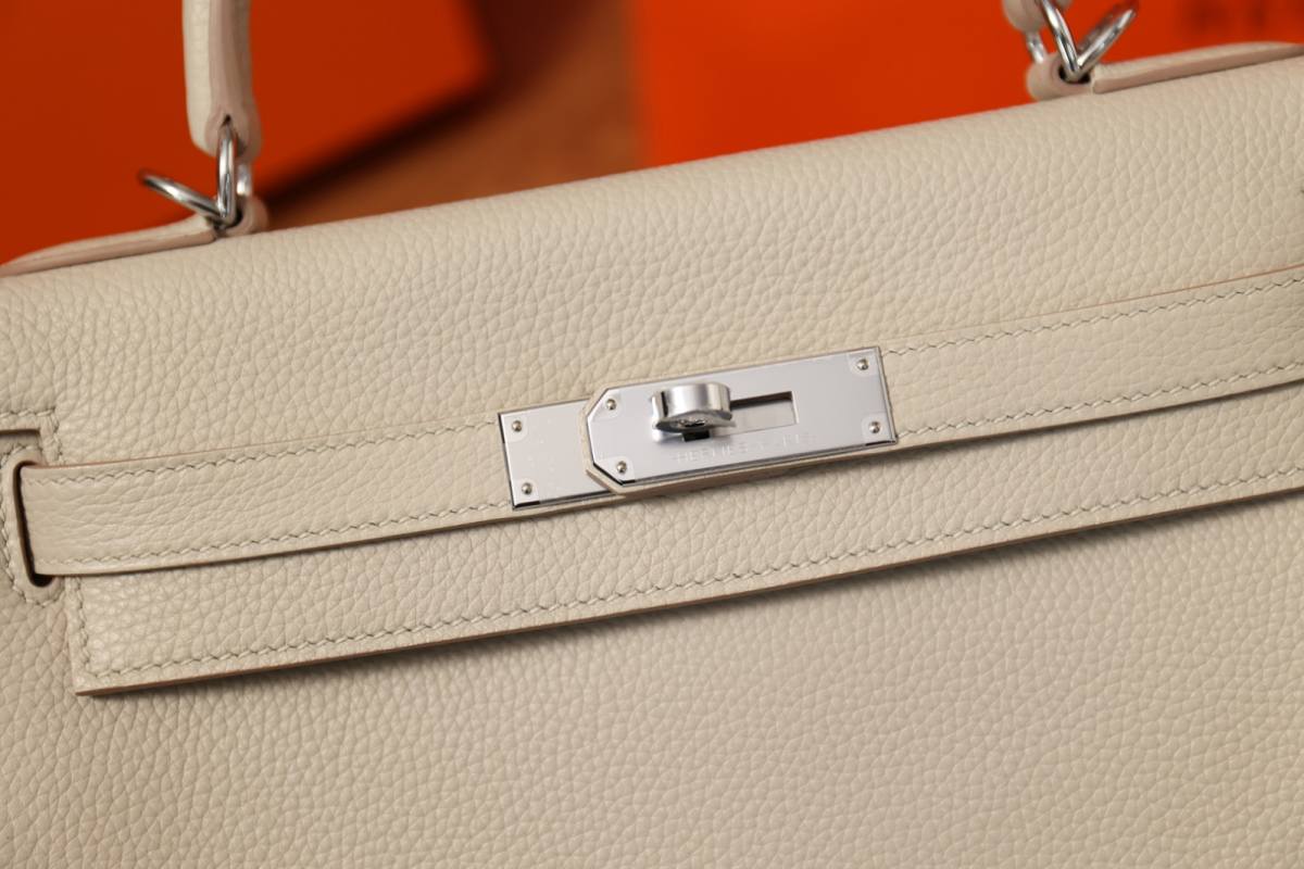 Shebag fully handmade Hermes Kelly 28 bag in white togo(Nov 2025 updated)-Best Quality designer Bag Review, and online shopping, designer bag ru
