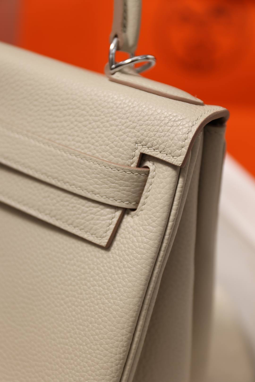 Shebag fully handmade Hermes Kelly 28 bag in white togo(Nov 2025 updated)-Best Quality designer Bag Review, and online shopping, designer bag ru