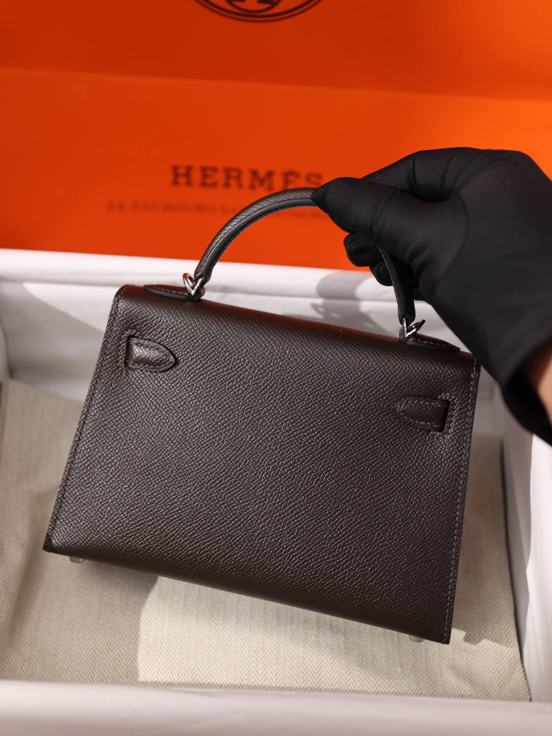 Shebag fully handmade Hermes Mini Kelly 2 new color(Nov 2025 updated)-Best Quality designer Bag Review, and online shopping, designer bag ru