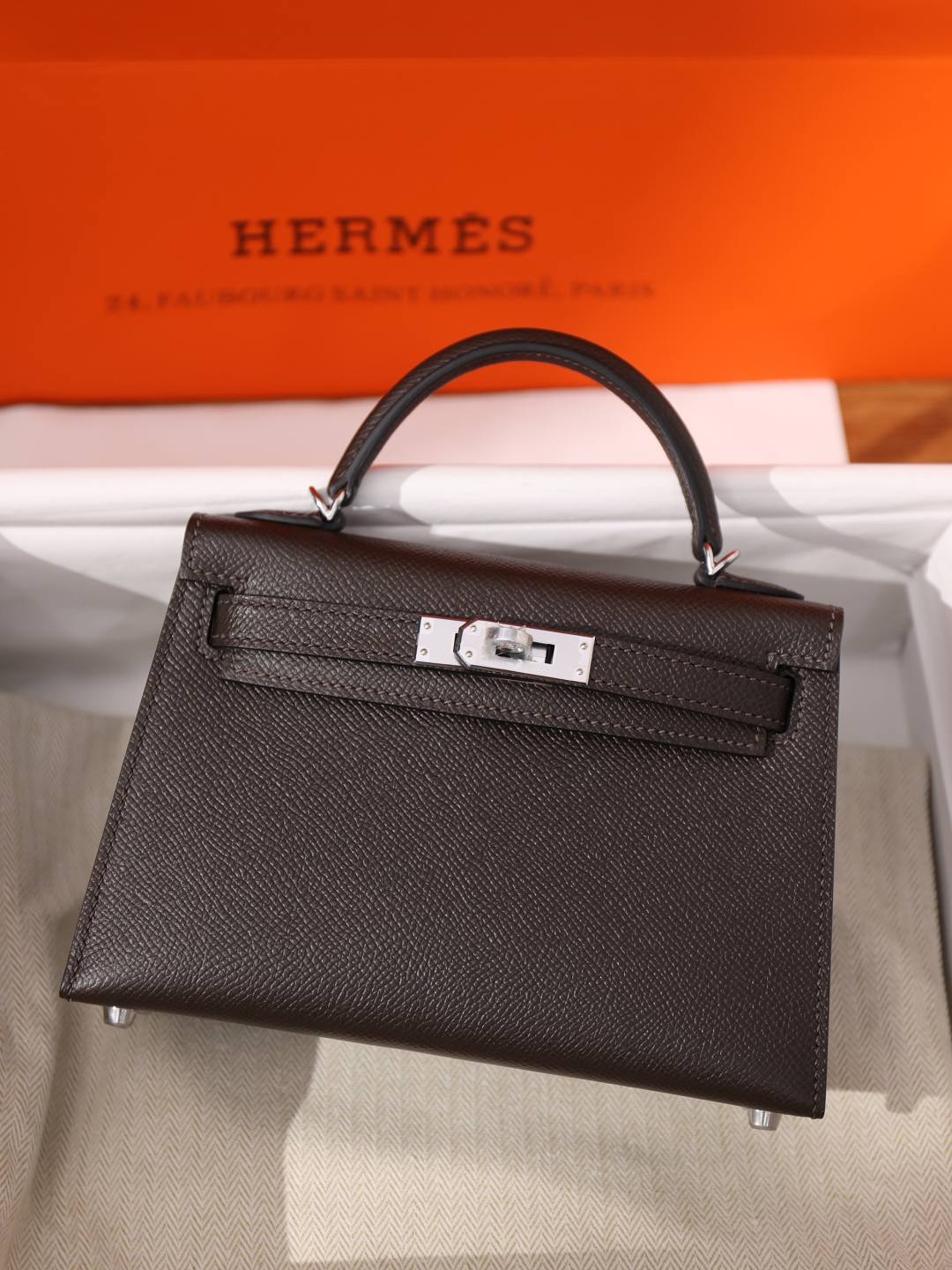 Shebag fully handmade Hermes Mini Kelly 2 new color(Nov 2025 updated)-Best Quality designer Bag Review, and online shopping, designer bag ru