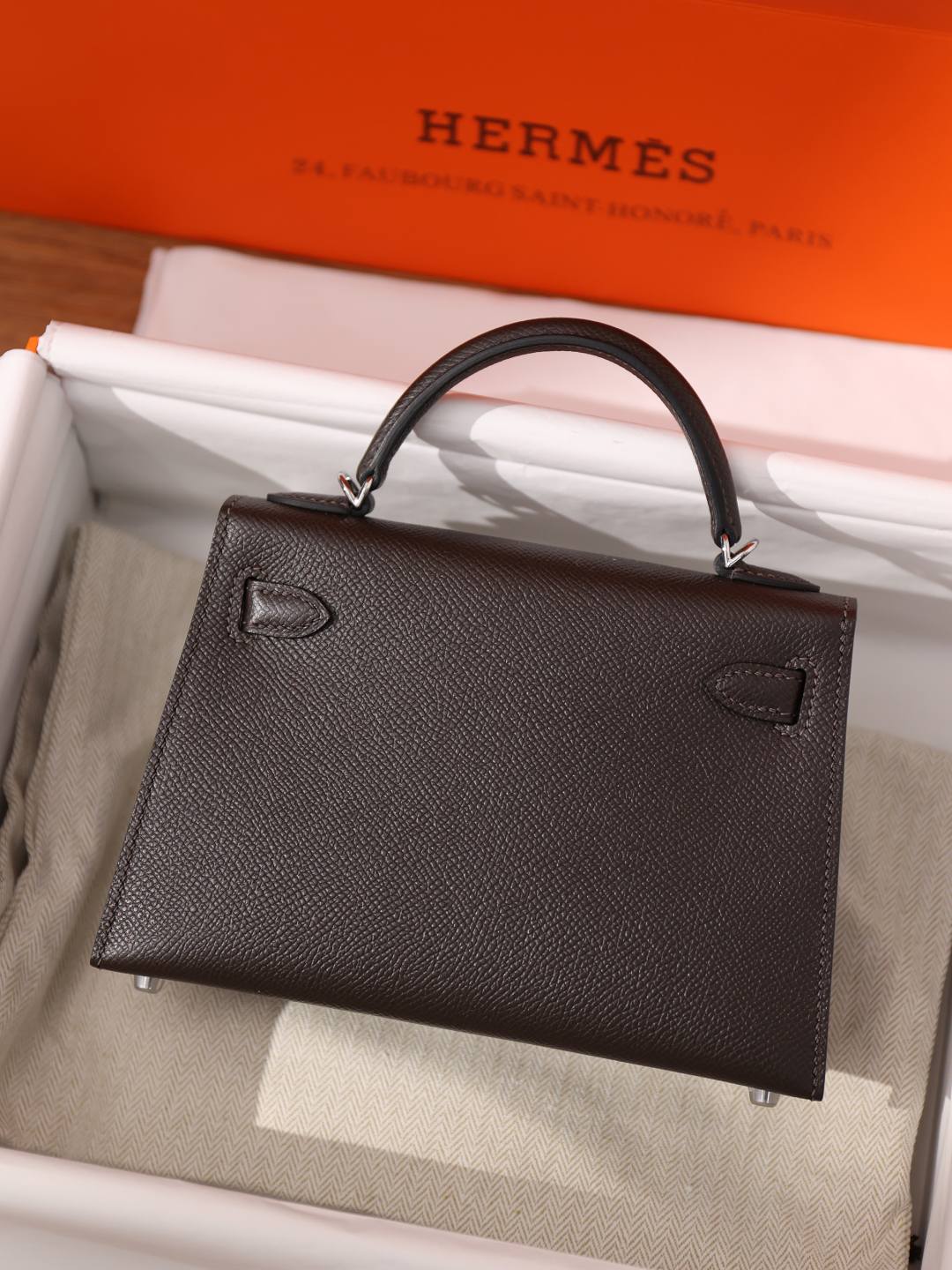 Shebag fully handmade Hermes Mini Kelly 2 new color(Nov 2025 updated)-Best Quality designer Bag Review, and online shopping, designer bag ru