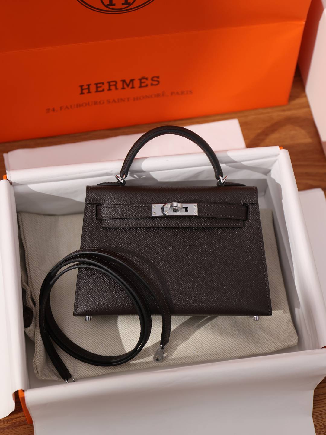 Shebag fully handmade Hermes Mini Kelly 2 new color(Nov 2025 updated)-Best Quality designer Bag Review, and online shopping, designer bag ru