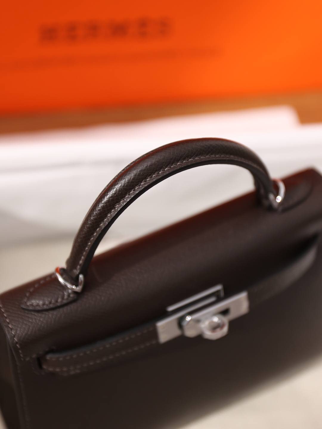 Shebag fully handmade Hermes Mini Kelly 2 new color(Nov 2025 updated)-Best Quality designer Bag Review, and online shopping, designer bag ru