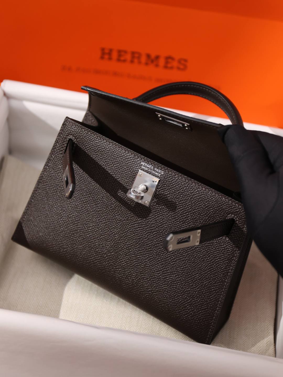 Shebag fully handmade Hermes Mini Kelly 2 new color(Nov 2025 updated)-Best Quality designer Bag Review, and online shopping, designer bag ru