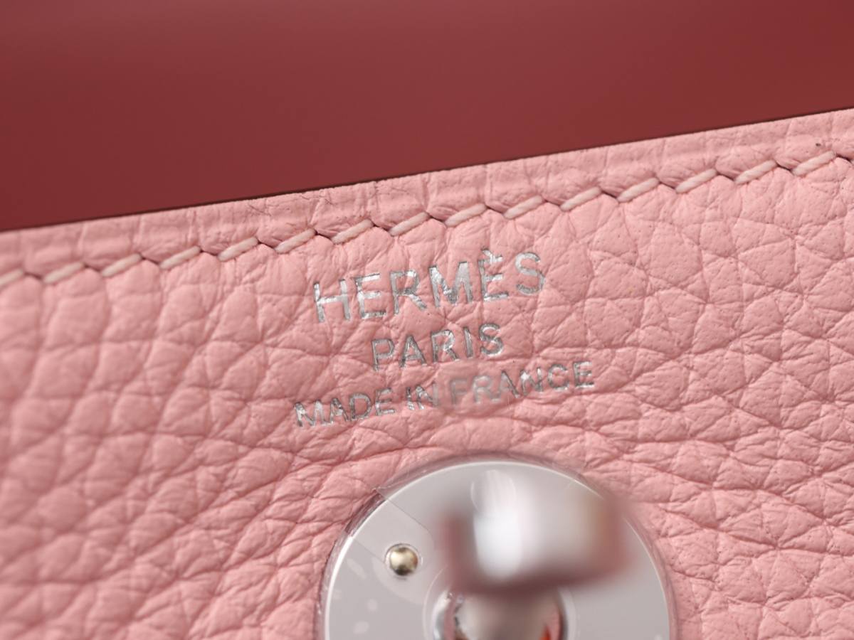 Shebag fully handmade Hermes Mini Lindy 19 bag pink togo review-Best Quality designer Bag Review, and online shopping, designer bag ru