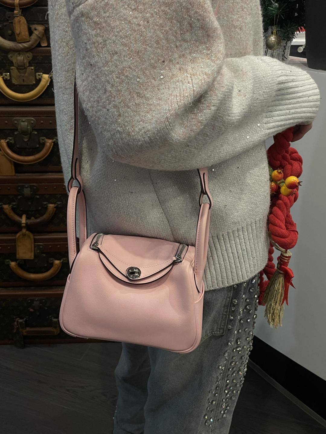 Shebag fully handmade Hermes Mini Lindy 19 bag pink togo review-Best Quality designer Bag Review, and online shopping, designer bag ru