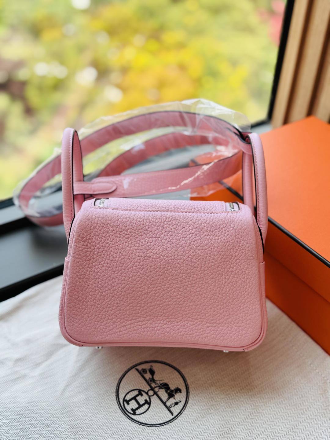 Shebag fully handmade Hermes Mini Lindy 19 bag pink togo review-Best Quality designer Bag Review, and online shopping, designer bag ru