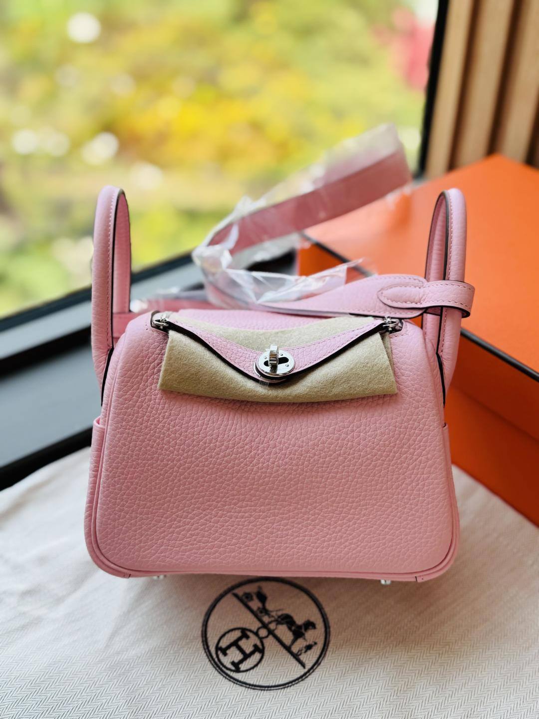 Shebag fully handmade Hermes Mini Lindy 19 bag pink togo review-Best Quality designer Bag Review, and online shopping, designer bag ru