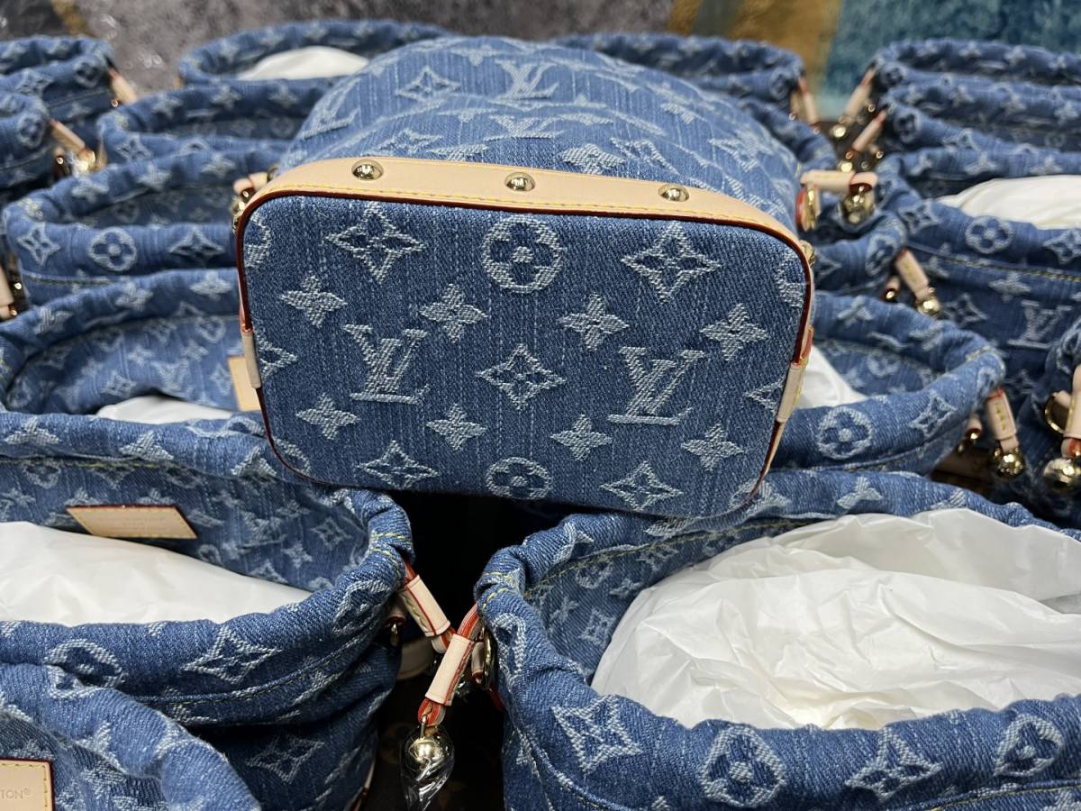 Shebag Super replica Louis Vuitton Nano Noe bag in Denim bag review(Dec 2025 updated)-Best Quality designer Bag Review, and online shopping, designer bag ru