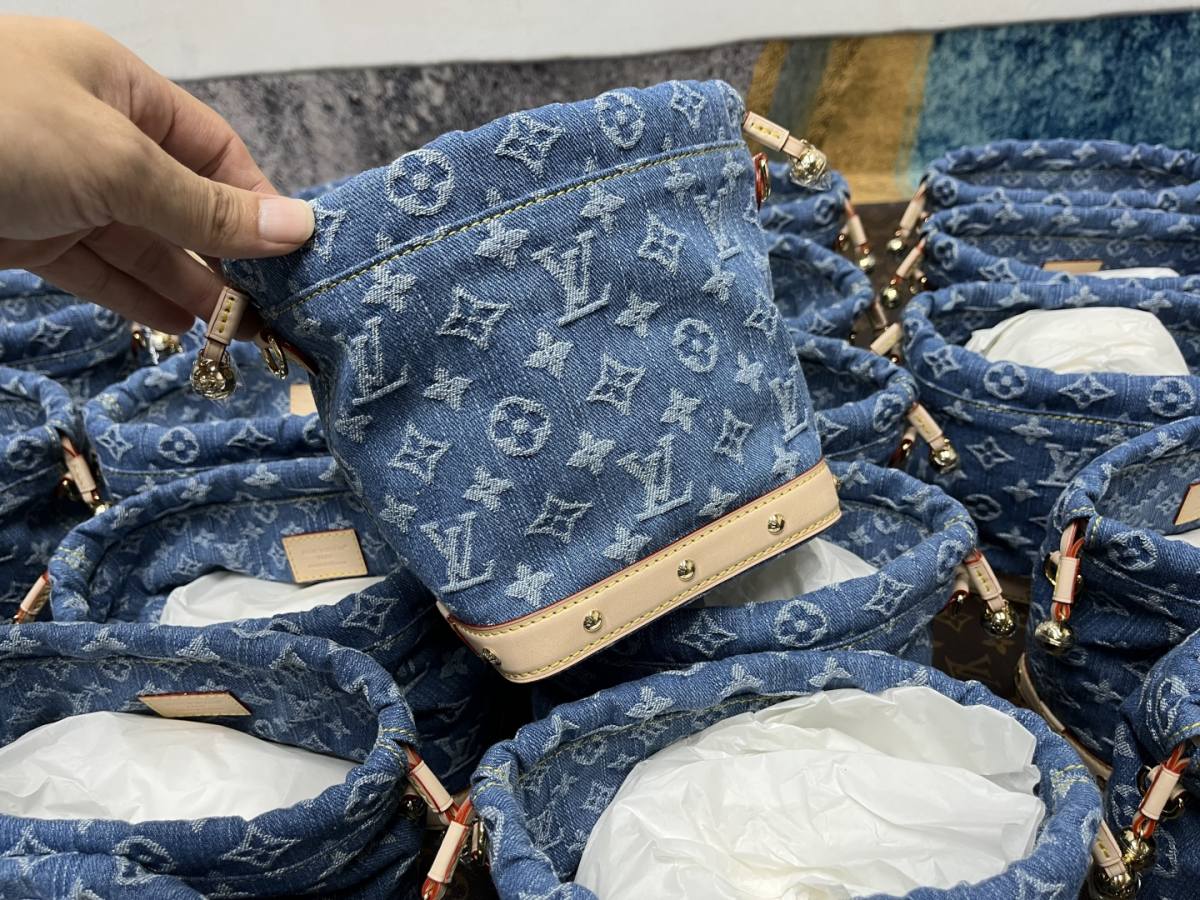 Shebag Super replica Louis Vuitton Nano Noe bag in Denim bag review(Dec 2025 updated)-Best Quality designer Bag Review, and online shopping, designer bag ru