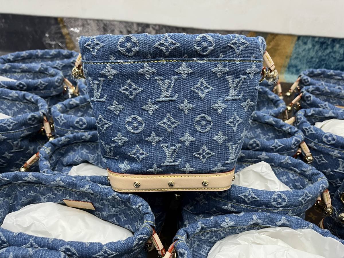 Shebag Super replica Louis Vuitton Nano Noe bag in Denim bag review(Dec 2025 updated)-Best Quality designer Bag Review, and online shopping, designer bag ru