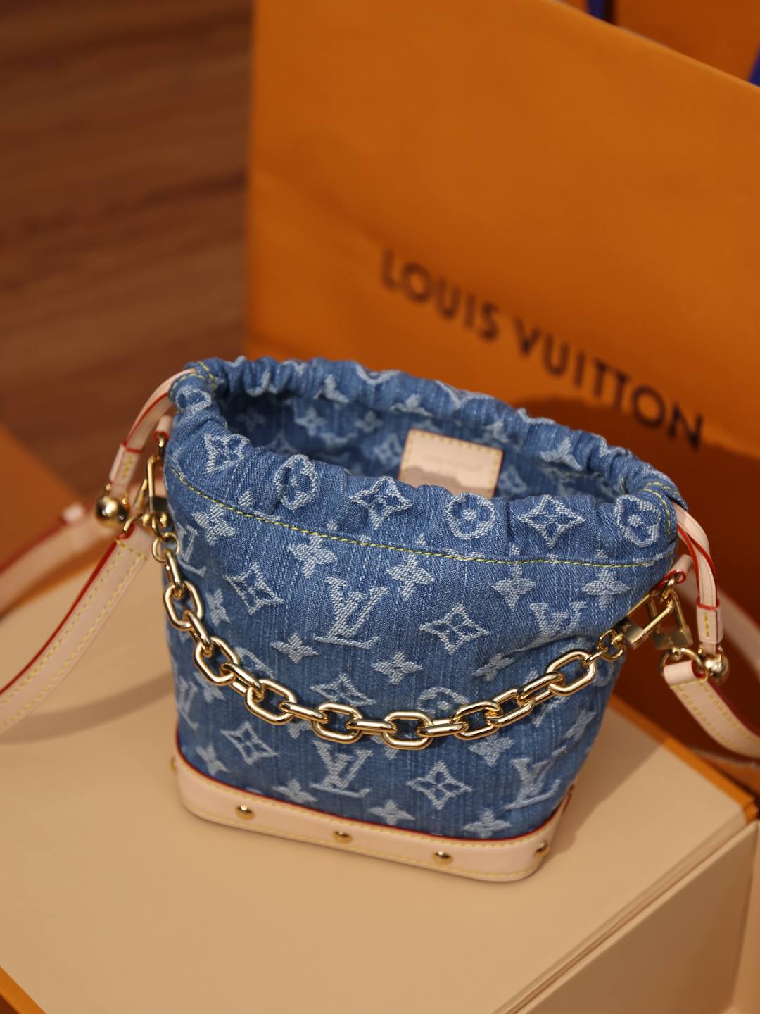 Shebag Super replica Louis Vuitton Nano Noe bag in Denim bag review(Dec 2025 updated)-Best Quality designer Bag Review, and online shopping, designer bag ru