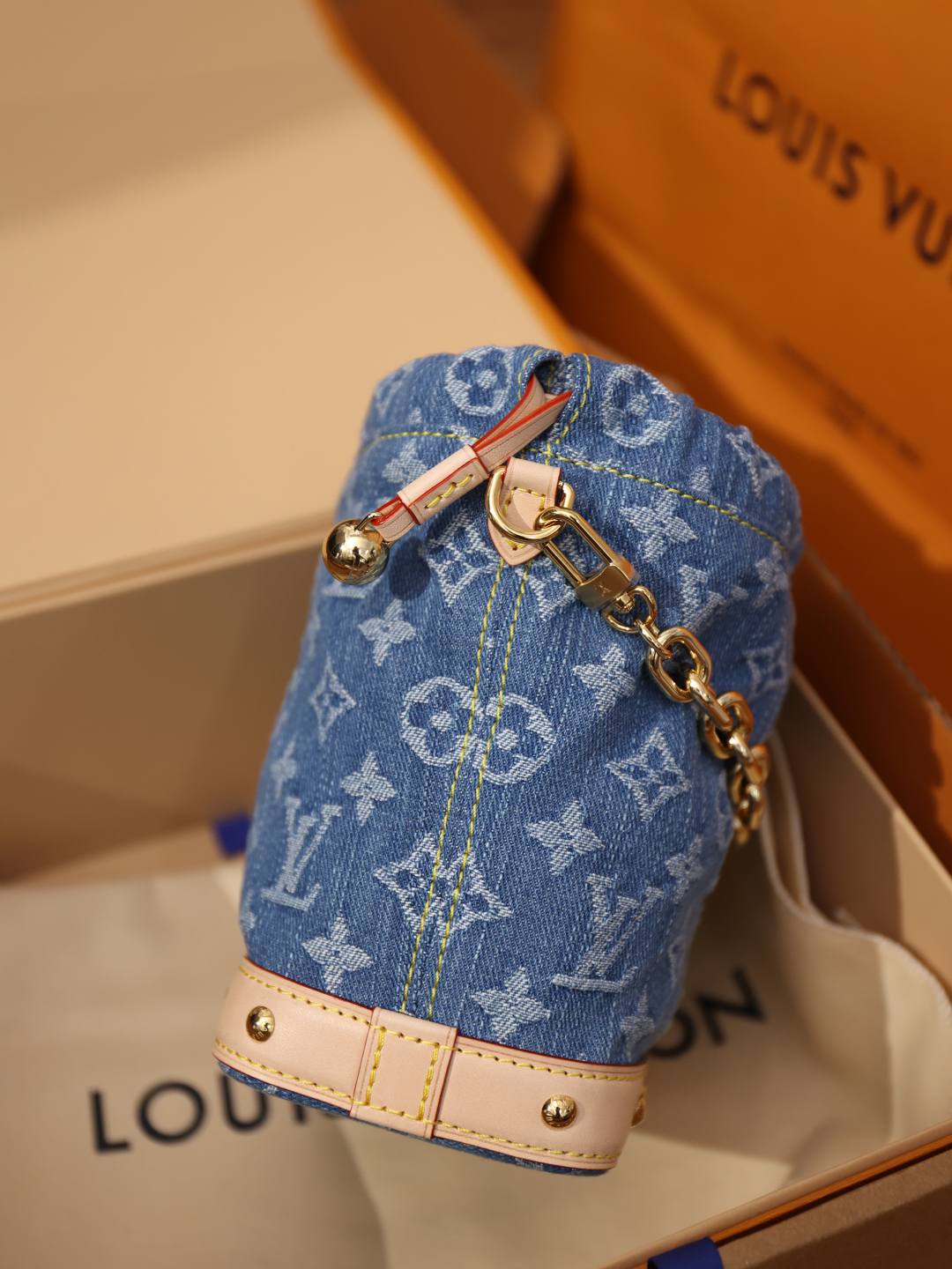Shebag Super replica Louis Vuitton Nano Noe bag in Denim bag review(Dec 2025 updated)-Best Quality designer Bag Review, and online shopping, designer bag ru