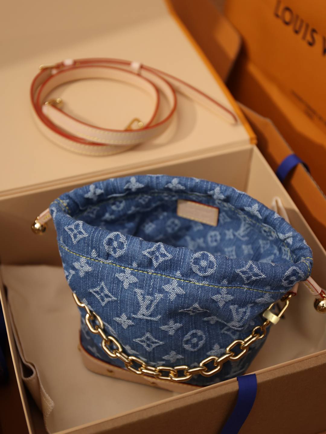 Shebag Super replica Louis Vuitton Nano Noe bag in Denim bag review(Dec 2025 updated)-Best Quality designer Bag Review, and online shopping, designer bag ru