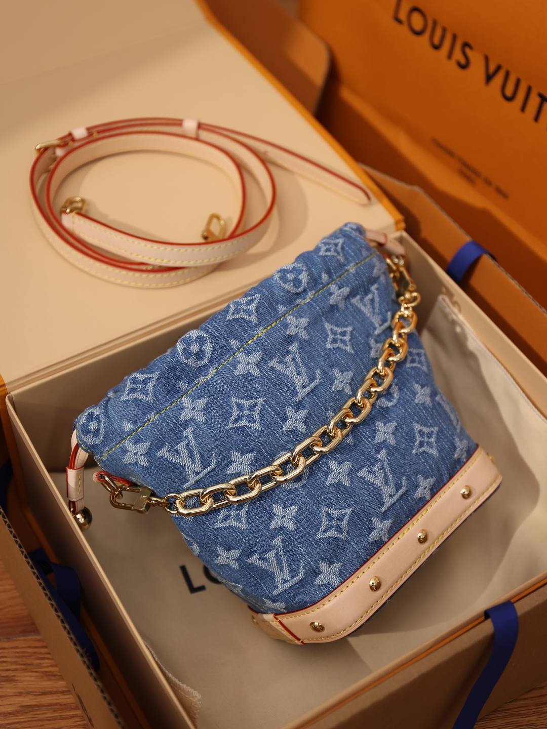 Shebag Super replica Louis Vuitton Nano Noe bag in Denim bag review(Dec 2025 updated)-Best Quality designer Bag Review, and online shopping, designer bag ru
