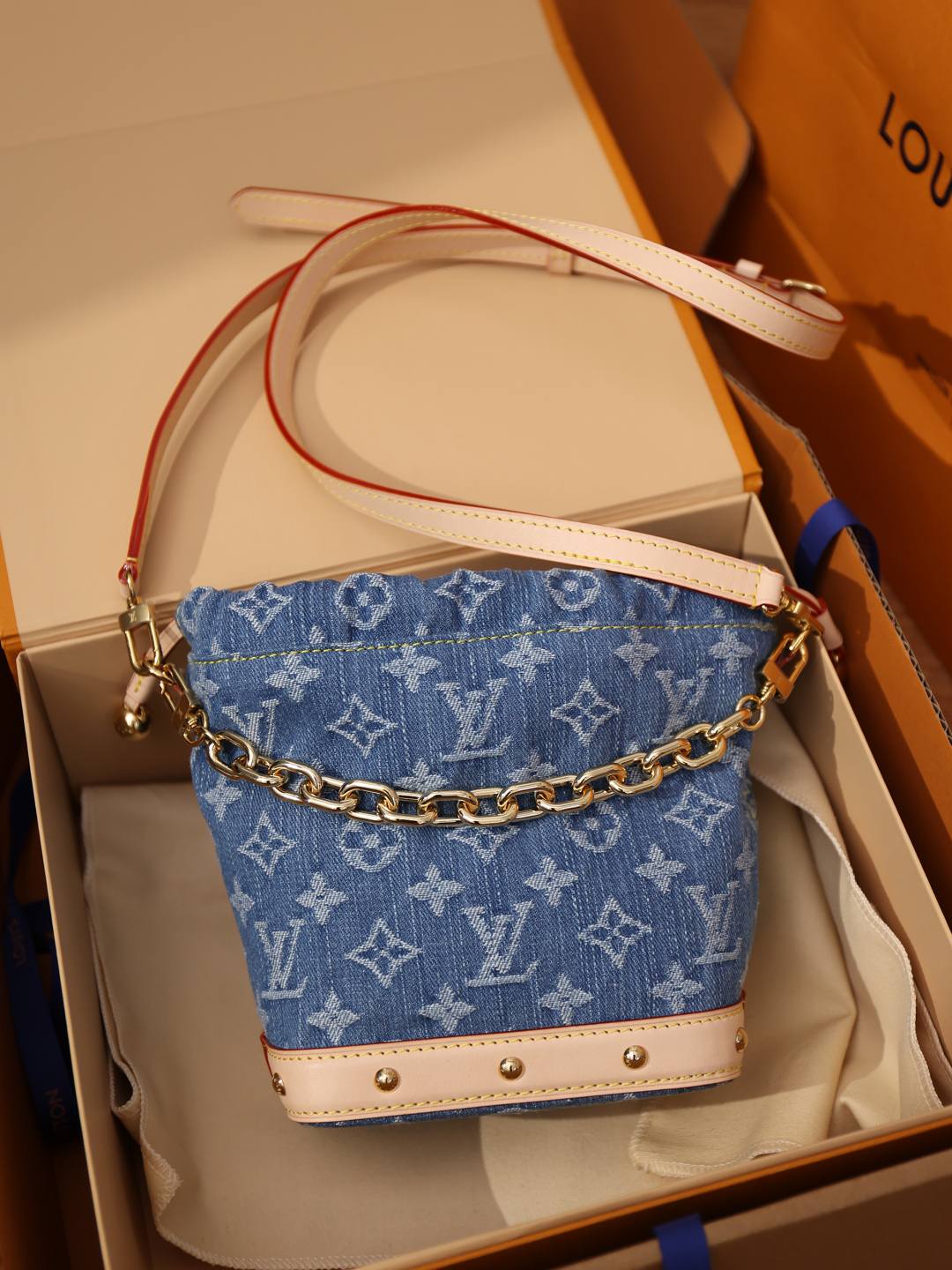 Shebag Super replica Louis Vuitton Nano Noe bag in Denim bag review(Dec 2025 updated)-Best Quality designer Bag Review, and online shopping, designer bag ru