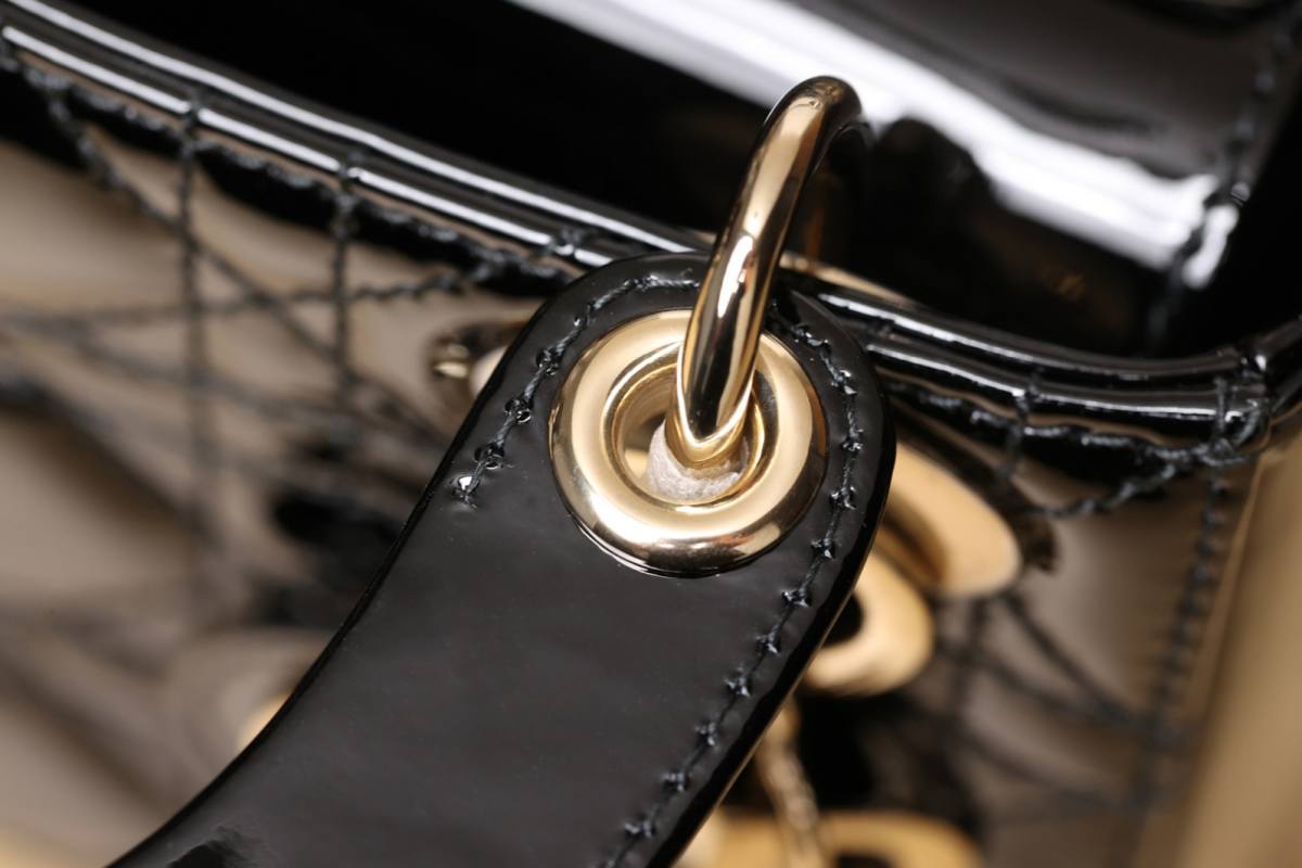 Shebag super replica Lady Dior in Patent black bag review(Dec 2025 updated)-Best Quality designer Bag Review, and online shopping, designer bag ru