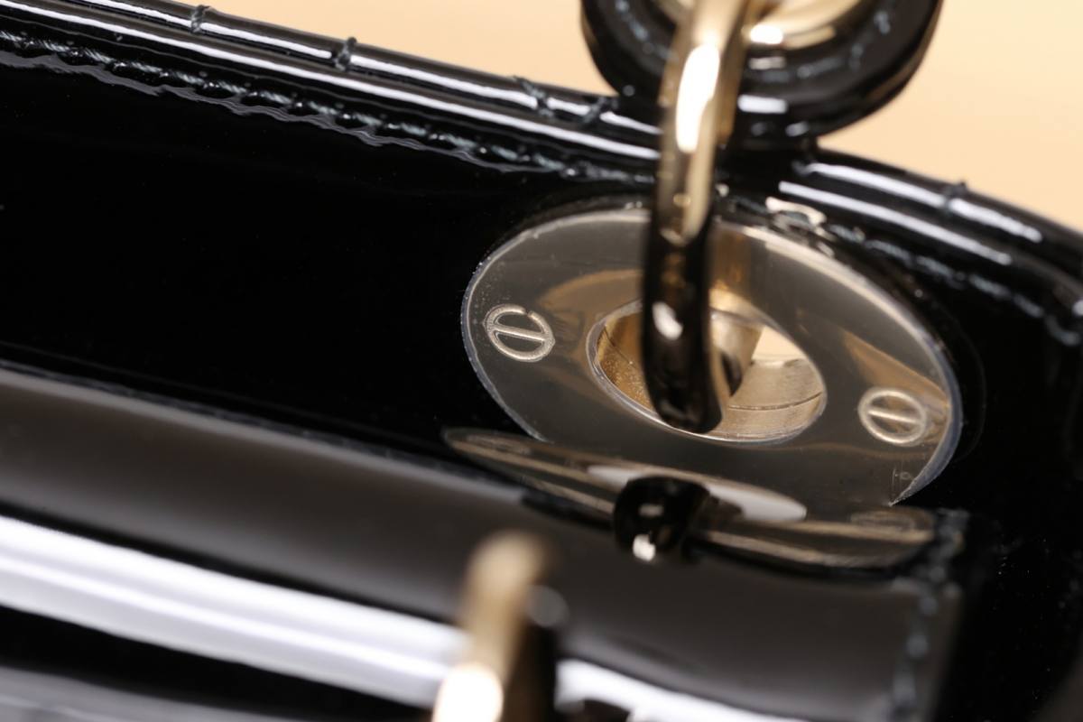 Shebag super replica Lady Dior in Patent black bag review(Dec 2025 updated)-Best Quality designer Bag Review, and online shopping, designer bag ru