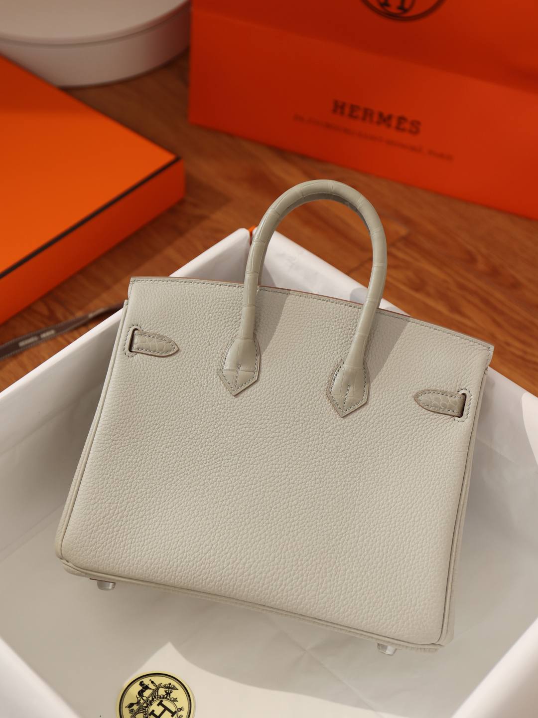 Shebag fully handmade Hermes Birkin 25 bag with crocodile leather(Dec 2025 updated)-Best Quality designer Bag Review, and online shopping, designer bag ru