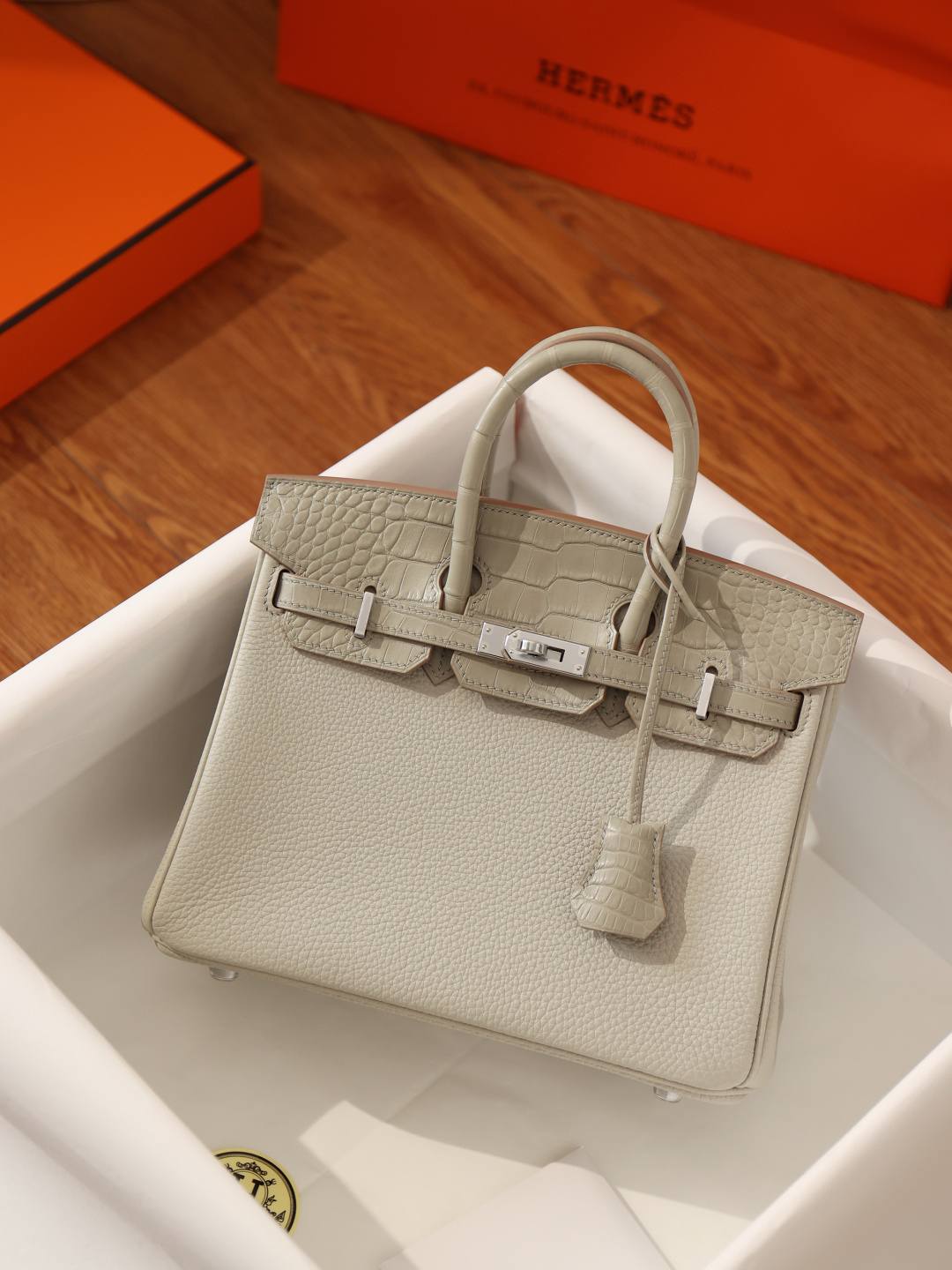 Shebag fully handmade Hermes Birkin 25 bag with crocodile leather(Dec 2025 updated)-Best Quality designer Bag Review, and online shopping, designer bag ru