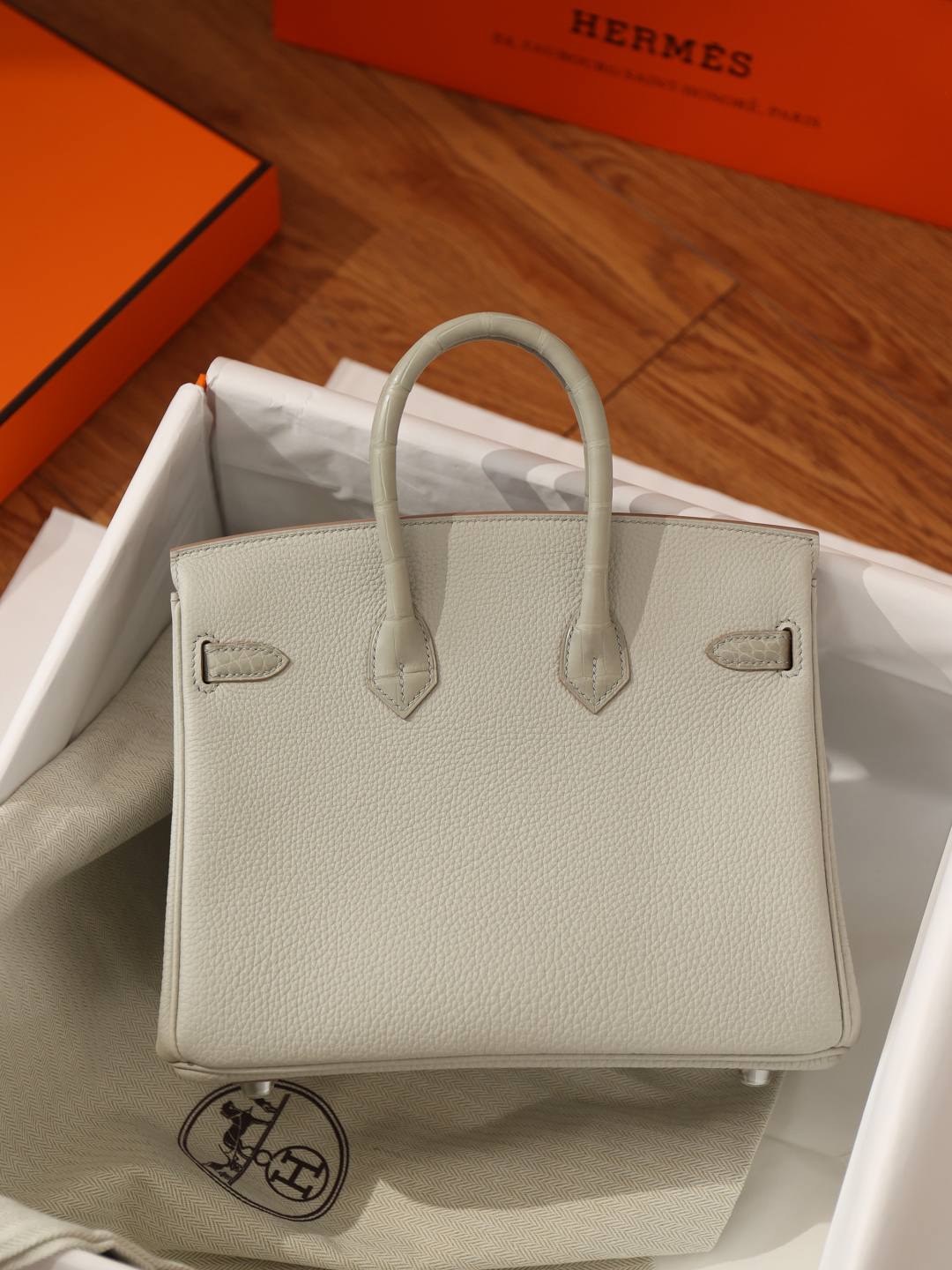 Shebag fully handmade Hermes Birkin 25 bag with crocodile leather(Dec 2025 updated)-Best Quality designer Bag Review, and online shopping, designer bag ru