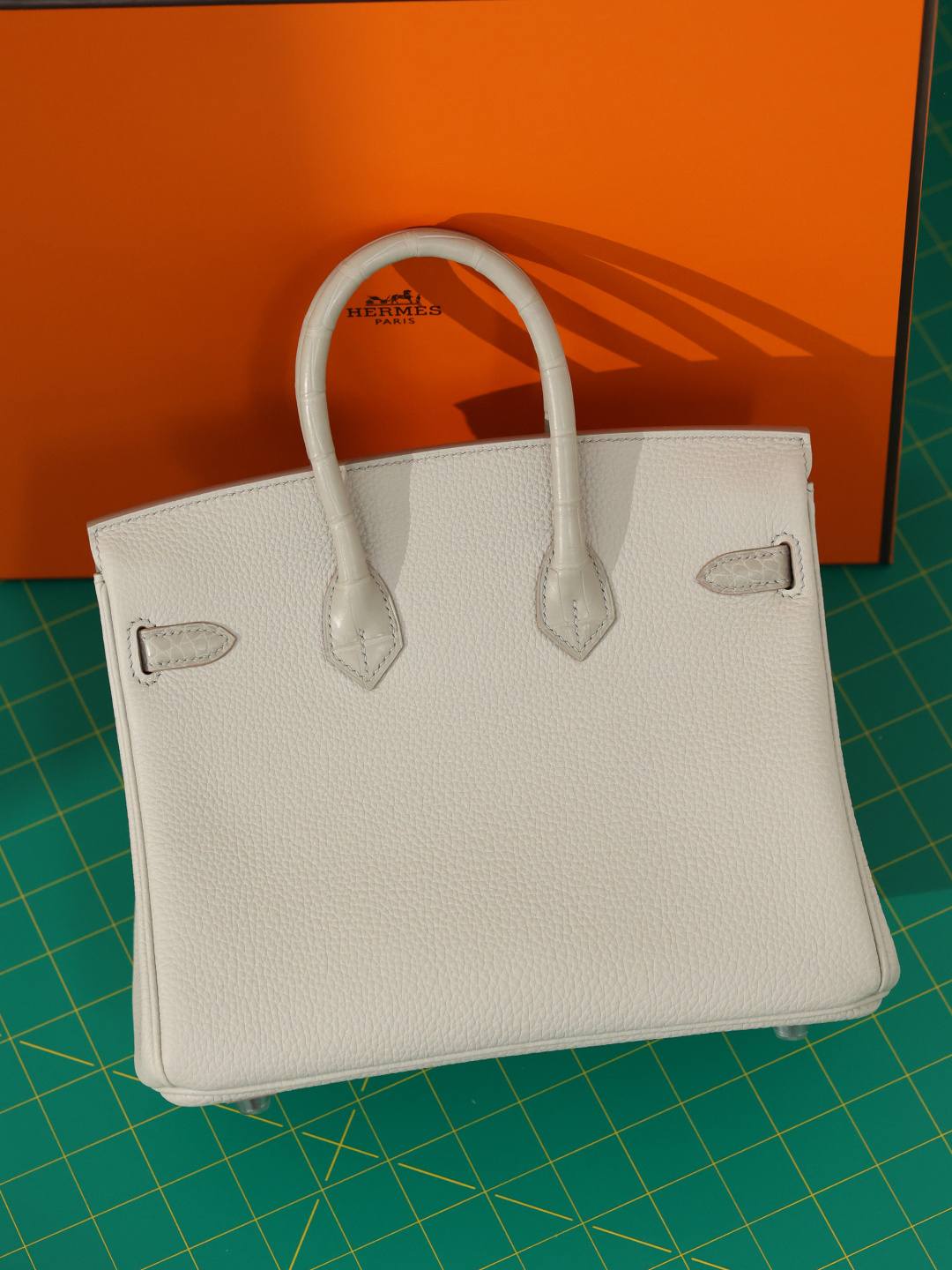 Shebag fully handmade Hermes Birkin 25 bag with crocodile leather(Dec 2025 updated)-Best Quality designer Bag Review, and online shopping, designer bag ru