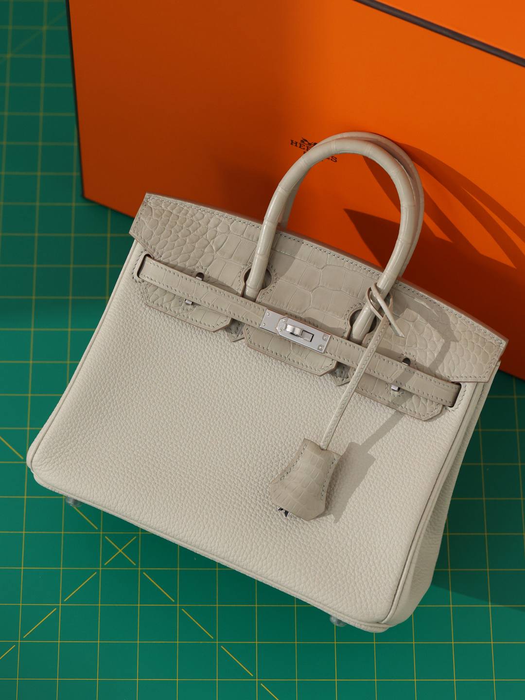 Shebag fully handmade Hermes Birkin 25 bag with crocodile leather(Dec 2025 updated)-Best Quality designer Bag Review, and online shopping, designer bag ru