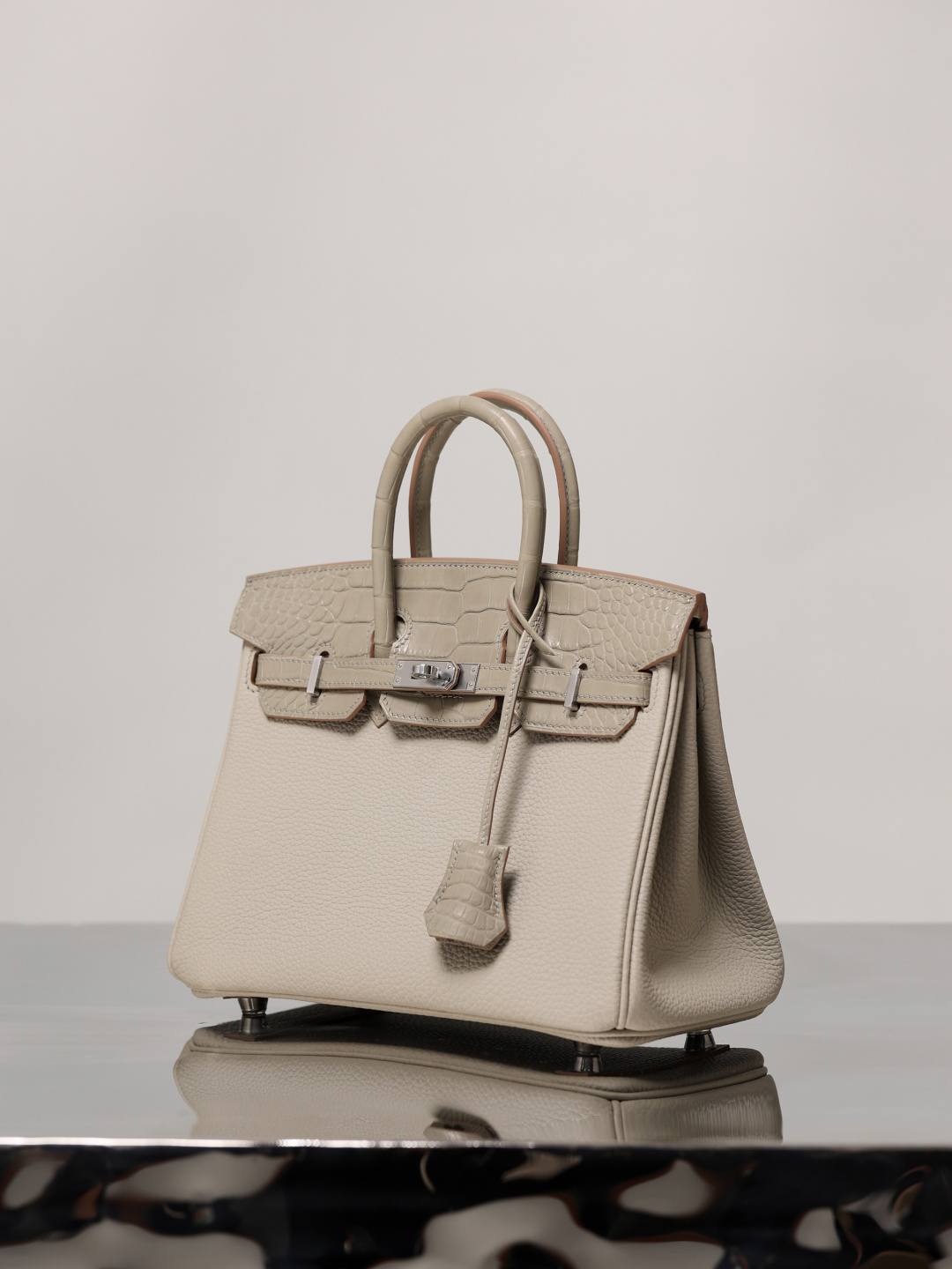 Shebag fully handmade Hermes Birkin 25 bag with crocodile leather(Dec 2025 updated)-Best Quality designer Bag Review, and online shopping, designer bag ru