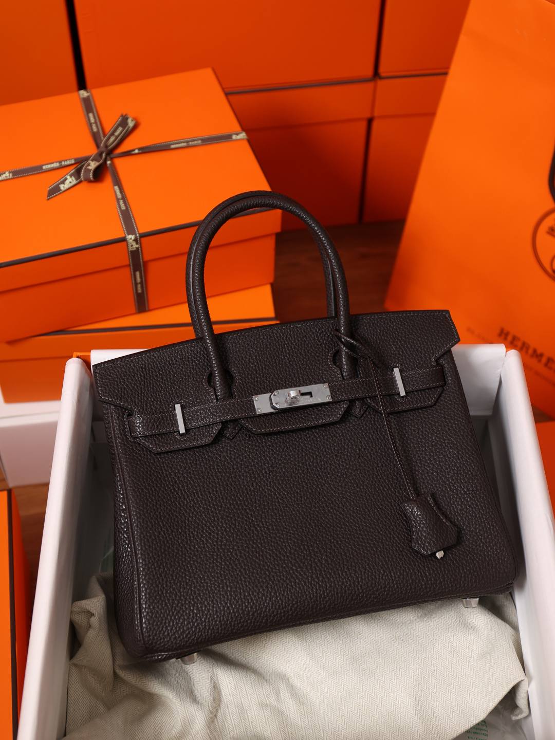 Shebag fully handmade Hermes Birkin 30 in Ebony bag review(Dec 2025 updated)-Best Quality designer Bag Review, and online shopping, designer bag ru