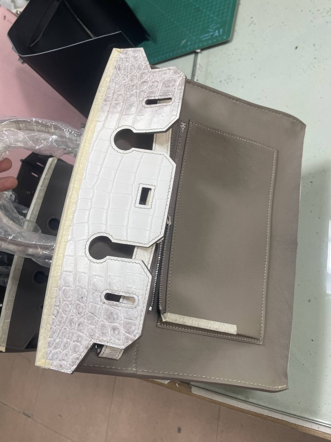 Shebag Hermes Birkin 30 Himalaya cocrodile leather bag review(Dec 2025 updated)-Best Quality designer Bag Review, and online shopping, designer bag ru