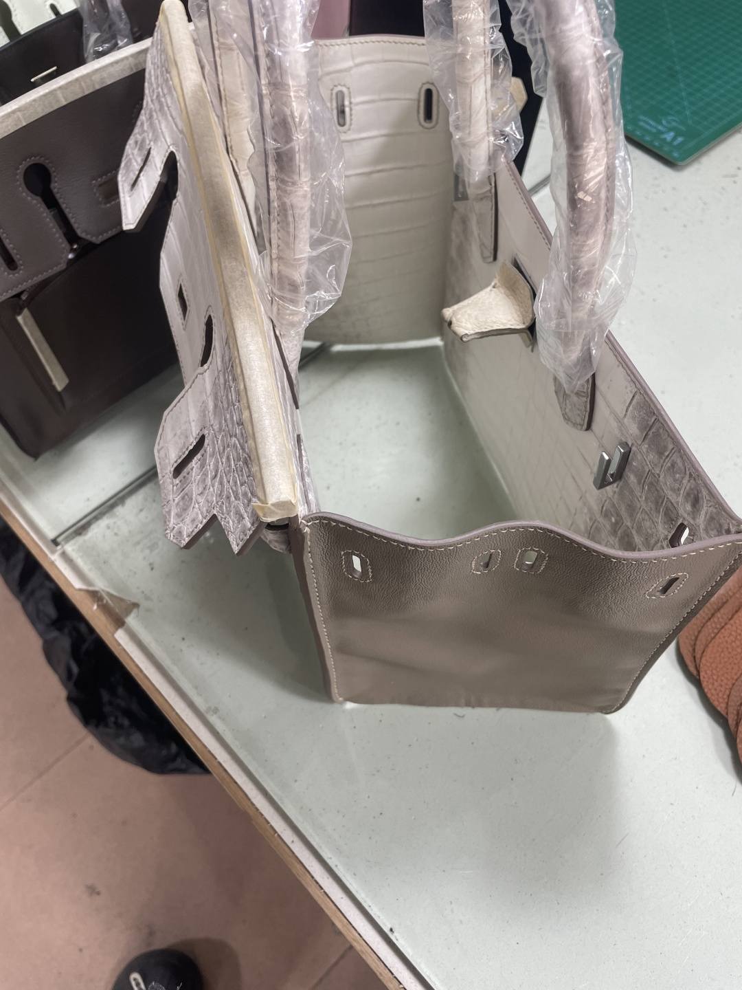 Shebag Hermes Birkin 30 Himalaya cocrodile leather bag review(Dec 2025 updated)-Best Quality designer Bag Review, and online shopping, designer bag ru
