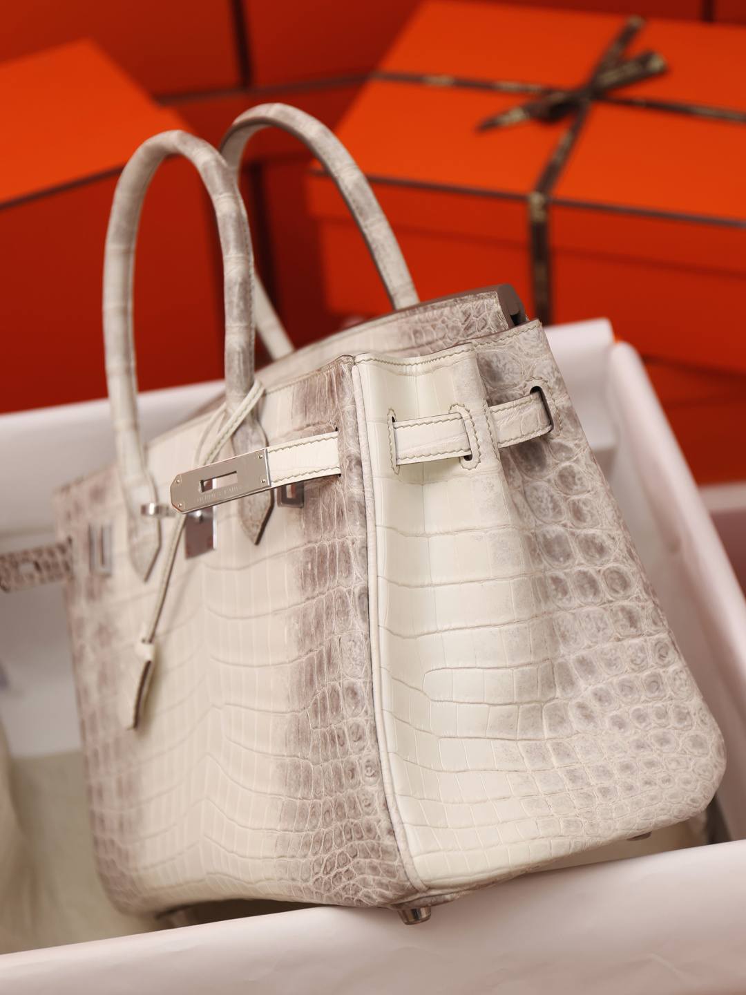 Shebag Hermes Birkin 30 Himalaya cocrodile leather bag review(Dec 2025 updated)-Best Quality designer Bag Review, and online shopping, designer bag ru