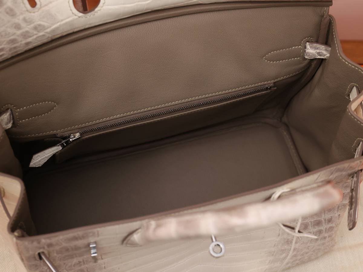 Shebag Hermes Birkin 30 Himalaya cocrodile leather bag review(Dec 2025 updated)-Best Quality designer Bag Review, and online shopping, designer bag ru